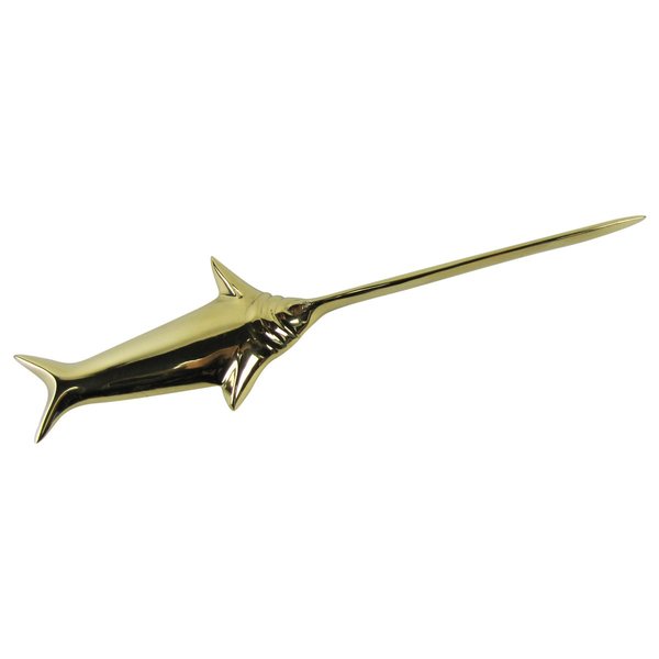 Treasure Gurus Solid Brass Nautical Swordfish/Broadbills Letter Opener