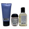 Bath & Body Works Aromatherapy Sleep Lavender Vanilla Travel Gift Bag Set - Body Cream - Body Wash + Foam Bath - Hand Gel Travel Size with a Himalayan Salts Springs Sample Soap.