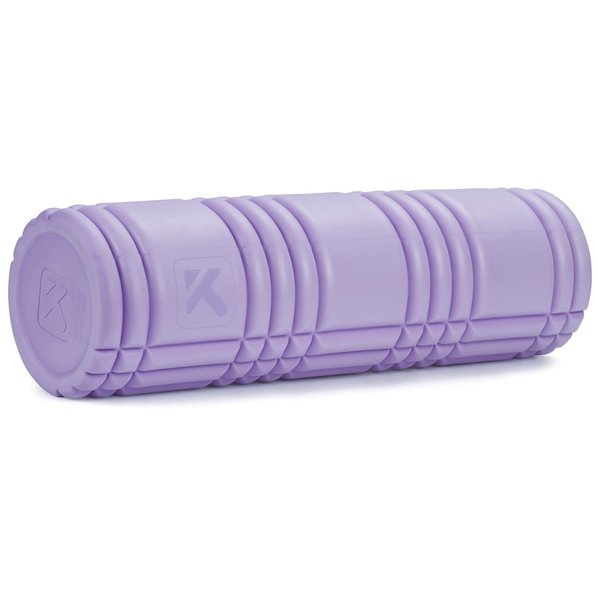 TriggerPoint CORE Foam Massage Roller with Softer Compression for Exercise, Deep Tissue and Muscle Recovery - Relieves Muscle Pain & Tightness, Improves Mobility & Circulation (18''), Lavender