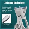 Gloniawor Nail Clippers,Nail Clippers with Catcher,Keychain Nail Clipper,Fingernail Clipper,Nail Clippers for Men,Toe Nail Clippers for Thick Nails for Seniors (Silver)