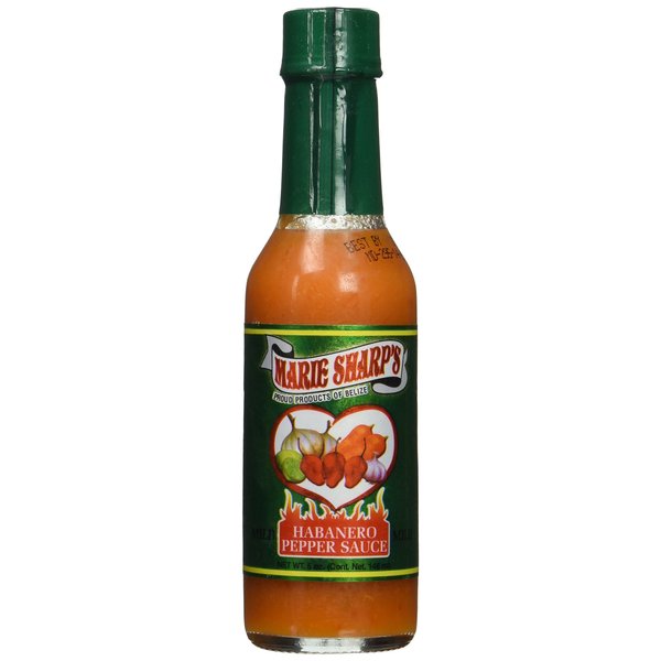 Marie Sharp's Mild Habanero Pepper Sauce 5 Oz. (3 Pack)