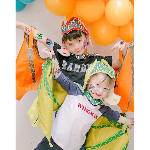 144 Pieces Dragon Temporary Tattoos Dragon Party favors for Kids Adults,Dragon Tattoos Stickers Party Supplies Dragon Birthday Party Favors, Goodie Bag Fillers