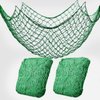 Fish Net Decorations for Party,Natural Cotton Hawaiian Party Fish Net Decorative, Nautical Themed Cotton Fishnet Room Party Accessory (Green)