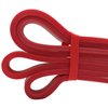 MummyStrength Resistance Bands for Men and Women. The Best Stretch Band for Pull Up Exercise and Powerlifting. Works with Any Pull Up Bar or Station. Single Band. Workout Guide Included (Red)