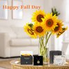 MOKOQI Sunflower Gifts for Women Artificial Sunflower Gifts for Her Mom Girlfriend Wife with Necklace in 100 Texts I Love You on Mother's Day Birthday XMS Present