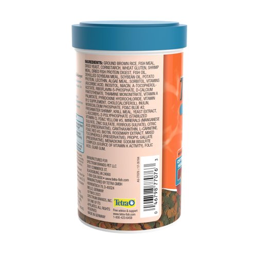 Tetra TetraPro Goldfish Crisps Fish Food, enhanced with biotin for optimal health, 7.90 oz