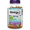 Webber Naturals Easy-Swallow Mini Omega-3, 300 Mg (Epa 180/Dha 120) 220-Count
