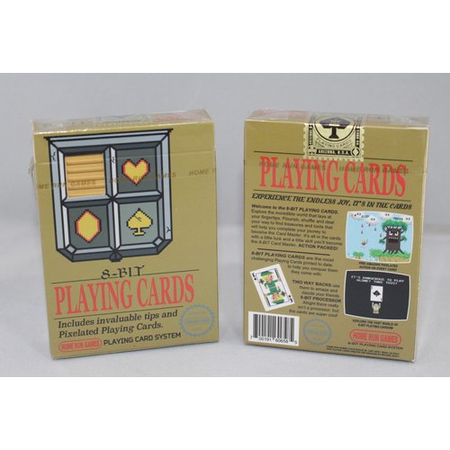 Home Run Games 8-Bit Gold Legacy Playing Cards