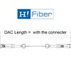 H!Fiber 40Gb QSFP+ DAC Cable, 40GBASE-CR4, QSFP+ to QSFP+ Passive Direct Attach Copper Twinax Cable for Cisco QSFP-H40G-CU50CM, Meraki MA-CBL-40G-50CM, Mikrotik, Open Switch Devices, 0.5m 1.64 ft
