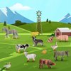16 Piece Farm Animals Figures,Realistic Plastic Farm Animal Figurines Playset,Mini Farm Barn Animals Toys,Learning Educational Toys for Kids Toddlers,Cake Toppers Birthday Animal Themed Party Favors
