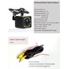 Camecho Vehicle Backup Camera Waterproof Car Rear View Camera 170° Wide Angle 12 LED Night Visions Backup Reversing Parking Cameras