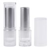 BesYouSel Lip Balm Tubes Empty Plastic Frosted Lipstick Tube Refillable Lip Balm Storage Container for DIY Homemade Lipstick Lip Balm, Round, Pack of 10