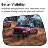 Left Driver Side Heated Convex Mirror Glass Replacement For 2019 2020 2021 Dodge Ram 1500 - Ram 1500 Side Mirror Ram Driver Mirror With Rear Holder - Replace 68402036AA 68402037AA