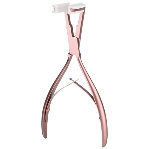 EHDIS Tape in Hair Extensions Pliers Stainless Steel Flat Surface Extensions Tape Sealing Clamp P...