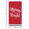 Creative Converting Winter Wonder Guest Towels, 8” x 4”, Multi-color