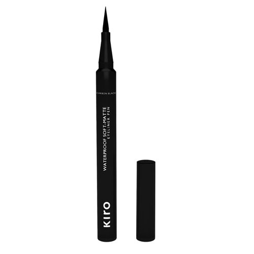KIRO | Waterproof Eyeliner Pen | Intense Black Eyeliner | Matte Eyeliner | Lasts Long up to 24 hours | Tear, Sweat & Smudge Proof | 100% Vegan | 1.1 ml | No Parabens, No Toxins