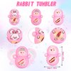 Fuyamp Mini Tumbler Toys 80 PCS Mini Animal Toy Party Favors Toy for Kids Birthday Party Toys Self-righting Doll Bulk Toys for Boys and Girls