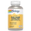 Solaray Calcium Magnesium Citrate 2:1 Ratio - Calcium Supplements for Women and Men w/Magnesium and Vitamin D 2 - Bone Health, Muscle and Nerve Support - Vegan, 60-Day Guarantee, 30 Serv, 180 VegCaps