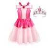 Chillife Princess Dress Up for Girls, Role Play Kids Dress up Clothes fo Girls Gift Set Princess Toys for Little Girls Ages 3-8yrs Toddler Birthday Party