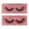 10 pairs of 10 different 6D artificial exaggerated fluffy mink eyelashes, dramatic false eyelashes, reusable（Y)