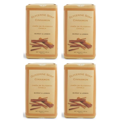 Generic Murray & Lanman Cinnamon Soap Bar 3.35 Oz (Pack of 4)