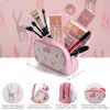 Hot Sugar Travel Makeup Kit All in One, Makeup Kit for Women Full Kit, Makeup Gift Set for Beginners and Professionals with Cosmetic Bag (Pink)