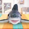 Madzee Plush Realistic Shark Stuffed Animal Toy 12 inches, Soft Plushie Christmas Birthday Gifts for Boys Girls Kids Toddlers