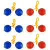 Miokun 6 Pack Ladder Balls Ladder Toss Balls Replacement with Storage Bag for Toss Match (‎Red Blue)