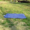 Wind Tour Family Outdoor Waterproof Durable Picnic Blankets with Carry Strap,Foldable 50×70.9 inch Sandproof Beach Mat for Kids Playground Camping Park Hiking Grass Travelling (1, Navy Blue)