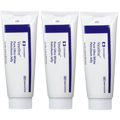 Kendall Vaseline Covidien 8884430300 Pure Ultra White Petroleum Jelly Kendall oz 3pack, 3.25 Ounce