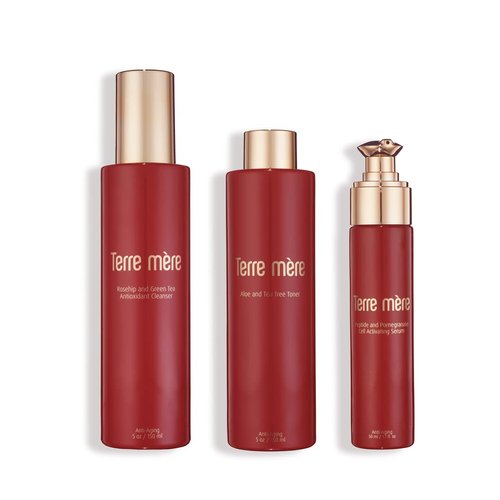 Aloe and Tea Tree Toner Full Set, Anti Aging, Terre Mere, Facial Set, 350ml 11.7oz