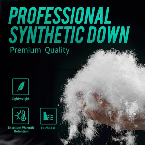 covacure Camping Blanket - Outdoor Travel Blanket, Packable, Puffy Blanket, Lightweight & Warm Quilt for Camping, Hiking, Backpacking, Outdoors, Travel, Beach