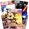 Star Wars Coloring Book Bundle with Stickers and Posters (3 Jumbo Books - Over 200 Pages Total, 2 Posters, Over 30 Stickers)
