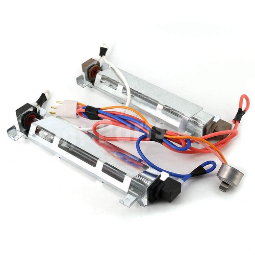 DPD WR51X442 Refrigerator Defrost Heater & Thermostat Kit for GE Hotpoint Kenmore RCA, Replaces WR51X0371 WR51X0442 WR51X0463 WR51X342 WR51X371 WR51X463 AP2071464 AH303933 EA303933 PS303933