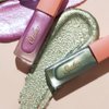 Oulac Liquid Glitter Eyeshadow Liquid Eyeshadow Green Eyeshadow Liquid Eyeliner Sparkle Glitter Eye Make up| Glitter Finish Smooth Shimmer Eyeshadow| Vegan& Cruelty-Free, 5.4g (19)