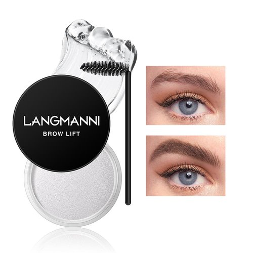 Adurello Eyebrow Soap Waterproof Long Lasting Eyebrow Styling Wax Brow Gel for Natural Brows Shaping & Lifting, Infused with Aloe