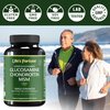Life's Fortune Triple Strength Glucosamax - 1000mg Premium Glucosamine, Chondroitin and MSM Supplement with Vitamin C for Joint Comfort & Mobility, 120 Tab