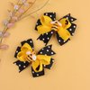 Bee Girls Hair Bows Cute Yellow Bows for Girls Spring Hair Accessories Yellow Hair Clips Hair Barrettes Bow Hair Clip for Girl for Hair Black Bow Clips Hair Decorations