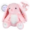 SuzziPals Heatable & Coolable Bunny Stuffed Animal, Microwavable Stuffed Animal Heating Pad for Period Cramps, Stuffed Bunny Plush Heating Pad, Rabbit Plush Stuffed Animals Bunny Gifts Rabbit Toys