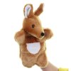 Plush Hand Puppets Kangaroo Stuffed Animals Toys for Imaginative Pretend Play Storytelling