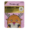 The Crème Shop Be Wonderful, Skin! Reindeer Holiday Animated Face Sheet Mask | Korean Sheet Mask | Holiday Gifts for Women | Stocking Stuffers (3 Pack)