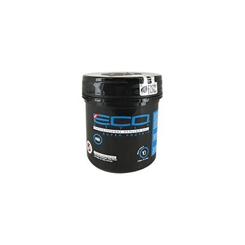 Eco Styling Gel Black Super Protein Black 8 oz