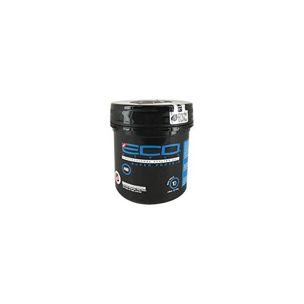 Eco Styling Gel Black Super Protein Black 8 oz