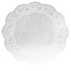 Juvale 100 Pack 12 Inch Gold Doilies, Round Paper Placemats for Weddings, Desserts, Table Settings