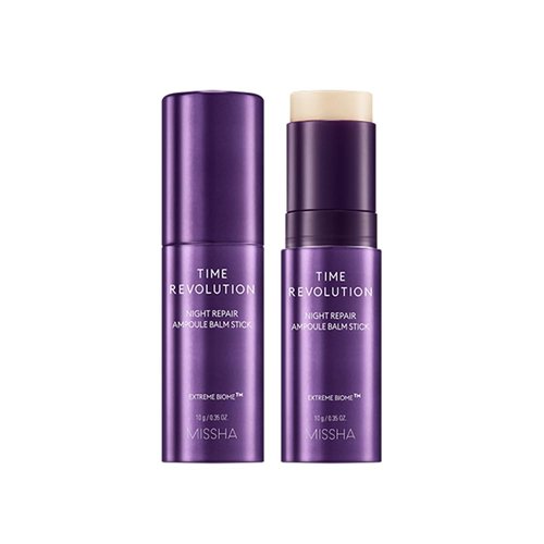 MISSHA Time Revolution Night Repair Ampoule Balm Stick - Defy Aging with the Power of Instant Wrinkle Care and Facial Rejuvenation