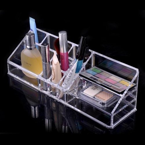 Acrylic Cosmetic Organizer Makeup Brushes Lipstick Holder 1301 Office Organizer