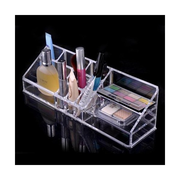 Acrylic Cosmetic Organizer Makeup Brushes Lipstick Holder 1301 Office Organizer