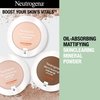 Neutrogena SkinClearing Mineral Acne-Concealing Pressed Powder Compact, Shine-Free & Oil-Absorbing Makeup with Salicylic Acid to Cover, Treat & Prevent Acne Breakouts, Honey 85,.38 oz