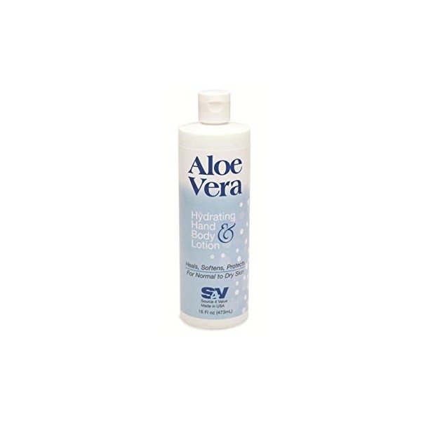 S4V Hydrating Hand & Body Lotion, Aloe Vera, 16 Fluid Ounce