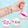 Lorfancy 12 Pcs Kids Bracelet for Girls Toddler Butterfly Bracelets Jewelry Party Favors Friendship Adjustable Goodie Bag Classroom Reward